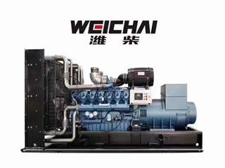 20 generatore a diesel di chilowatt WEICHAI affidabilità diesel del gruppo elettrogeno di alta